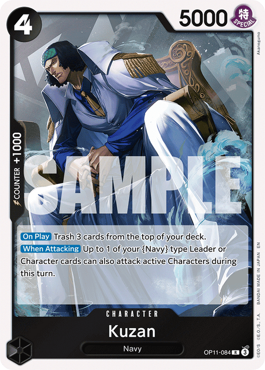 Kuzan (Character) (OP11-084) (R)