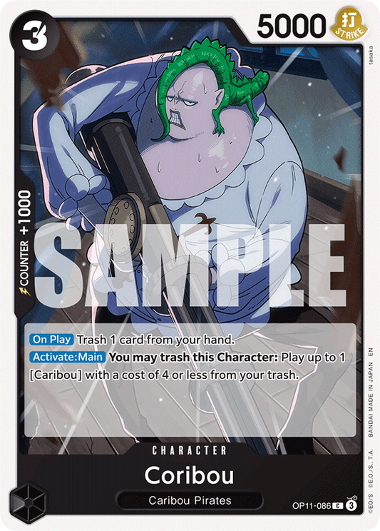 Coribou (Character) (OP11-086) (C)