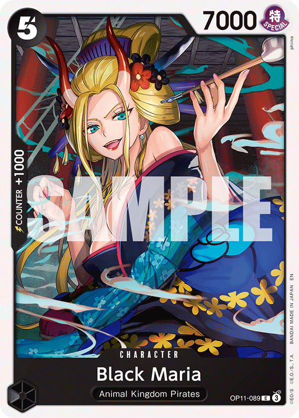 Black Maria (Character) (OP11-089) (C)