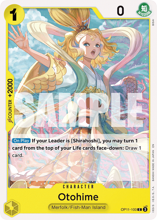 Otohime (Character) (OP11-100) (C)