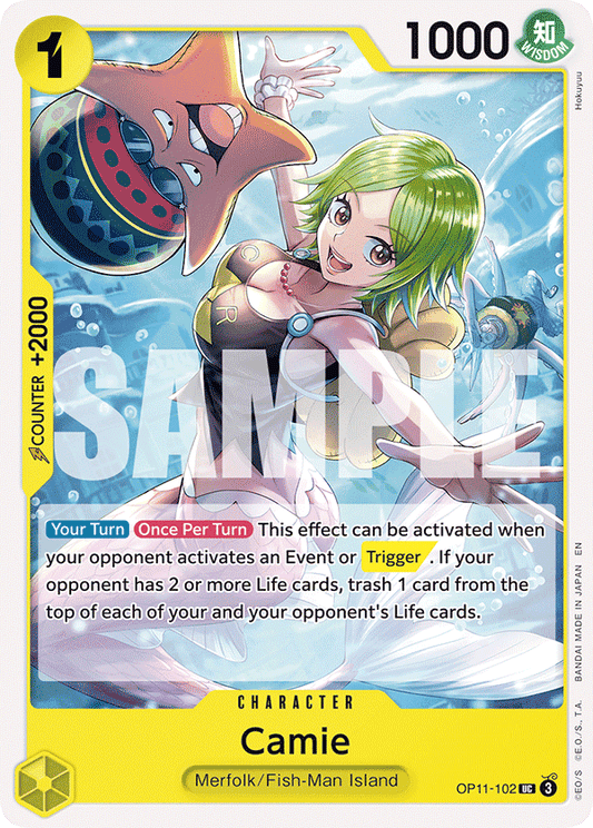 Camie (Character) (OP11-102) (UC)