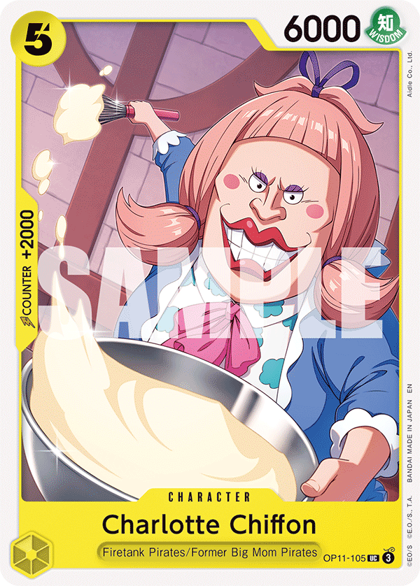 Charlotte Chiffon (Character) (OP11-105) (UC)
