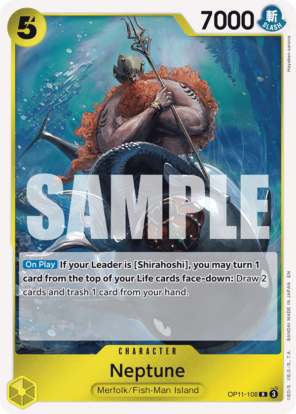 Neptune (Character) (OP11-108) (R)