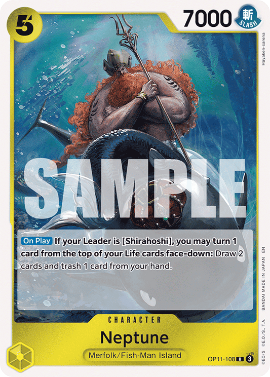 Neptune (Character) (OP11-108) (R)