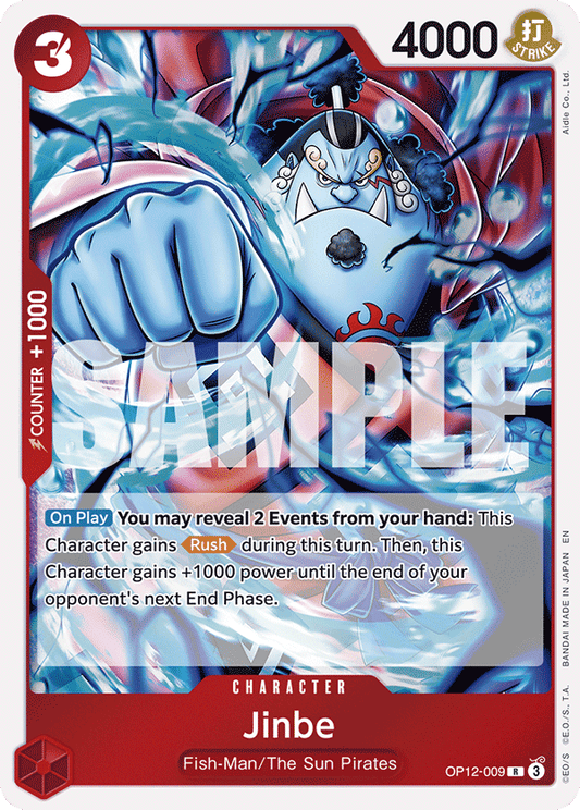 Jinbe (Character) (OP12-009) (R)