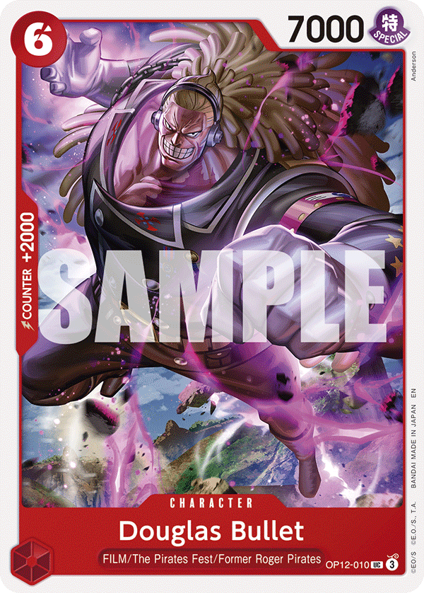 Douglas Bullet (Character) (OP12-010) (UC)