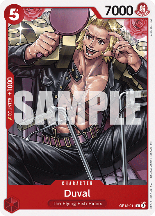 Duval (Character) (OP12-011) (C)