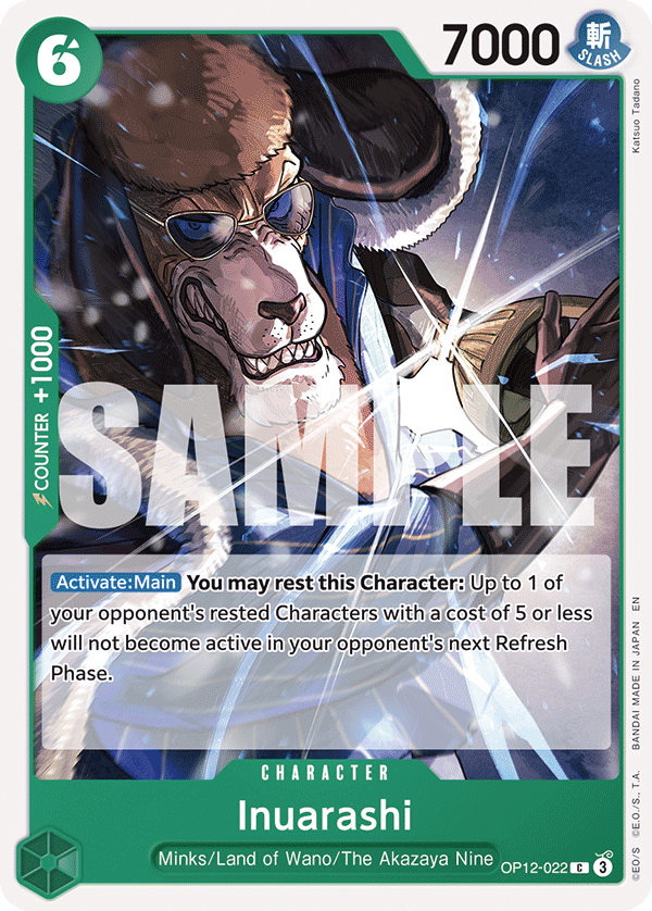 Inuarashi (Character) (OP12-022) (C)