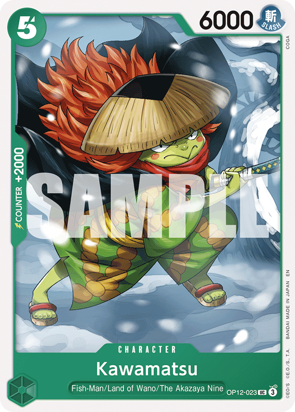 Kawamatsu (Character) (OP12-023) (UC)