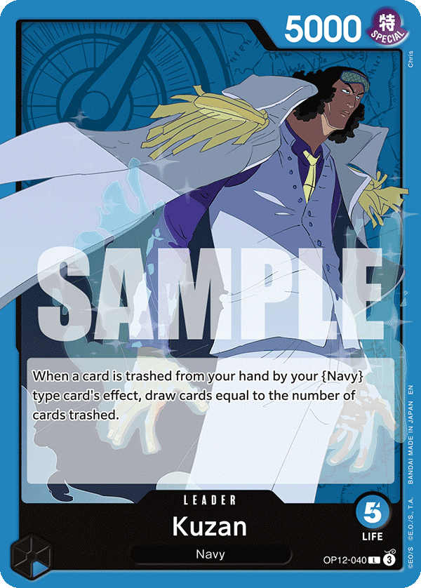 Kuzan (Leader) (OP12-040) (L)