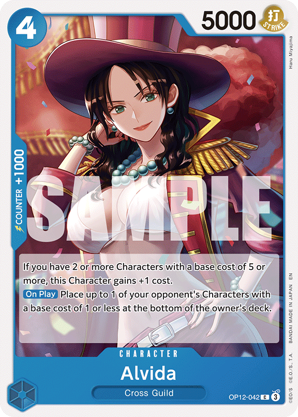 Alvida (Character) (OP12-042) (C)
