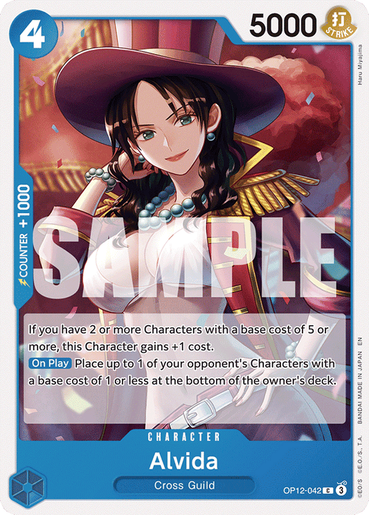 Alvida (Character) (OP12-042) (C)