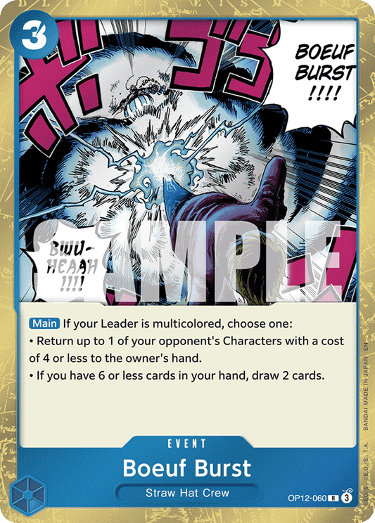 Boeuf Burst (Event) (OP12-060) (R)