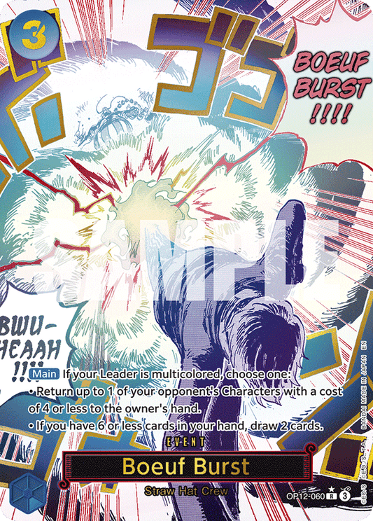 Boeuf Burst (Event) (OP12-060) (R) (Alternate Art)