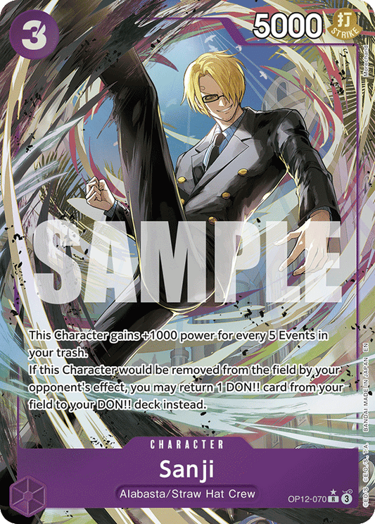 Sanji (Charcter) (OP12-070) (R)