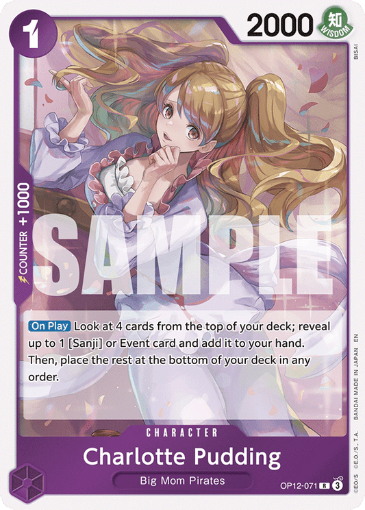 Charlotte Pudding (Character) (OP12-071) (R)