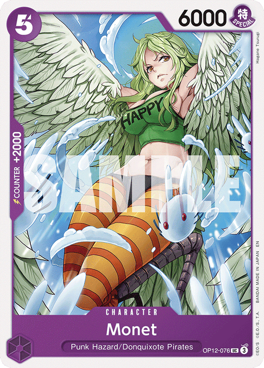 Monet (Character) (OP12-076) (UC)