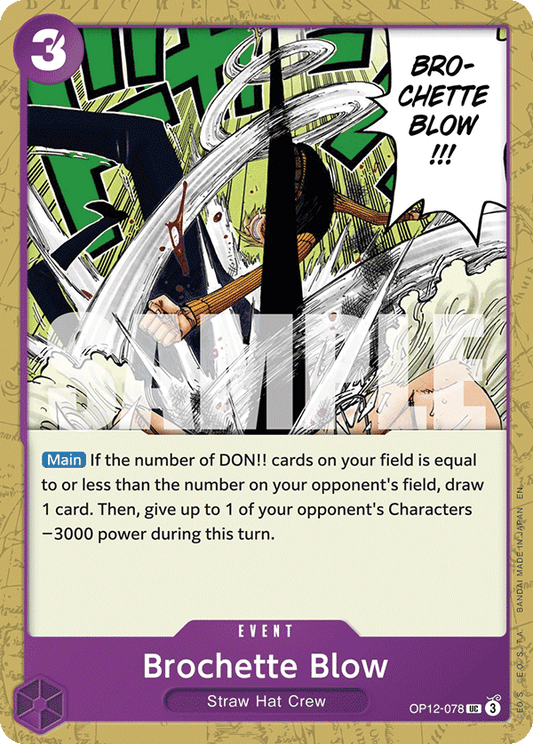 Brochette Blow (Event) (OP12-078) (UC)