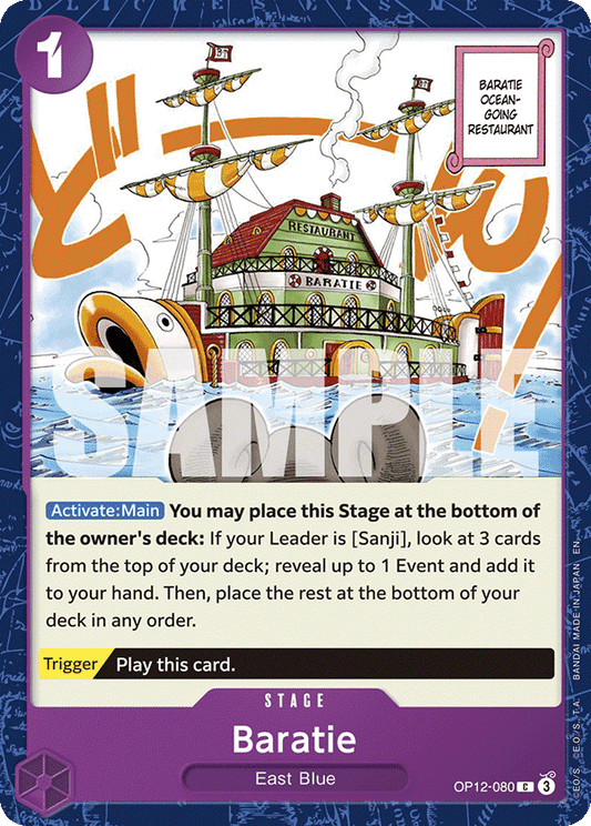 Baratie (Stage) (OP12-080) (C)