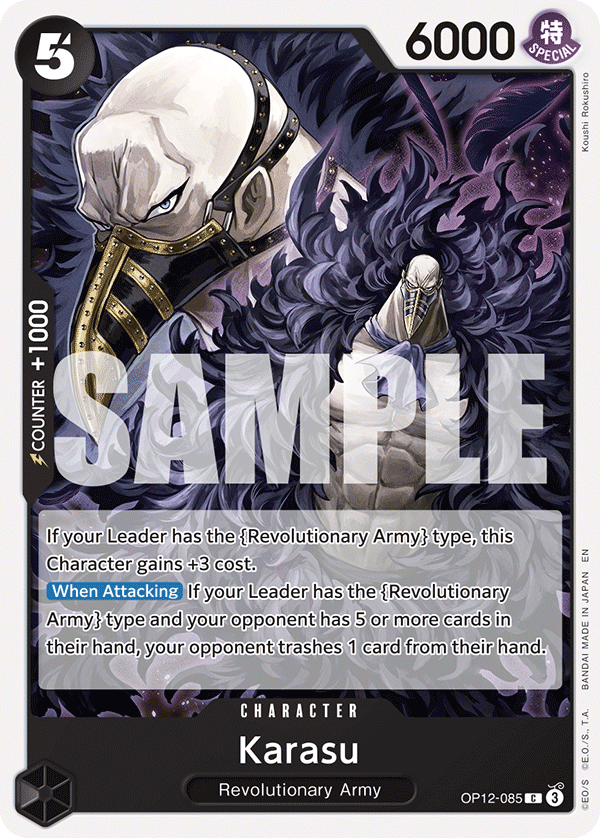 Karasu (Character) (OP12-085) (C)