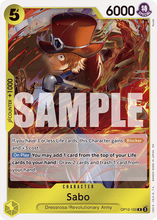 Sabo (Character) (OP12-100) (R)