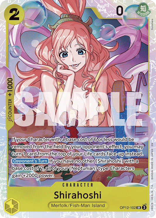 Shirahoshi (Character) (OP12-102) (SR)