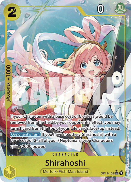 Shirahoshi (Character) (OP12-102) (SR) (Alternate Art)