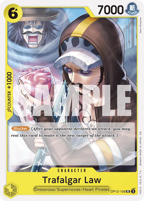 Trafalgar Law (Character) (OP12-106) (UC)