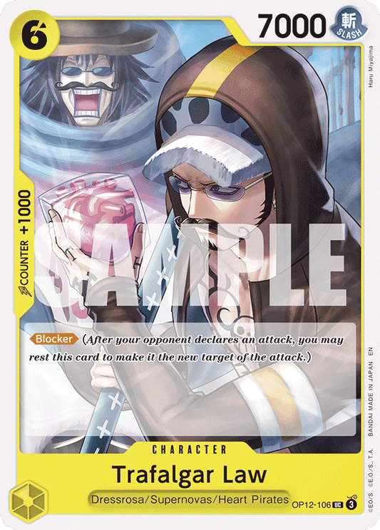 Trafalgar Law (Character) (OP12-106) (UC)