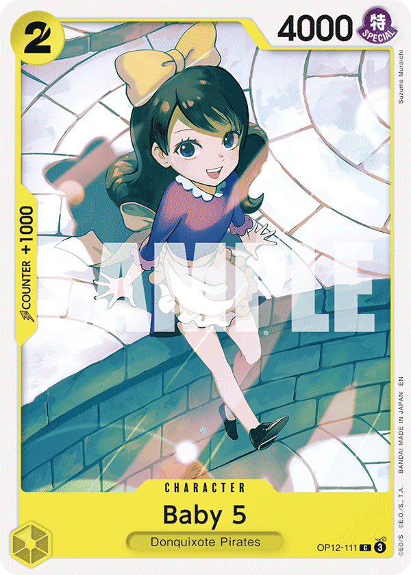 Baby 5 (Character) (OP12-111) (C)