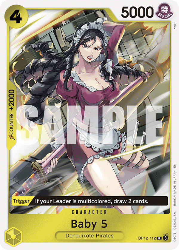 Baby 5 (Character) (OP12-112) (R)