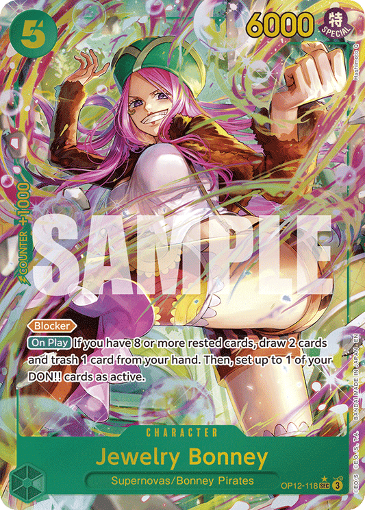Jewelry Bonney (Character) (OP12-118) (SEC) (Alternate Art)