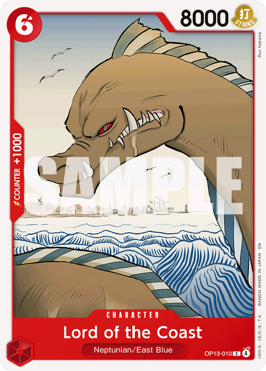 Lord of the Coast (Character) (OP13-010) (C)