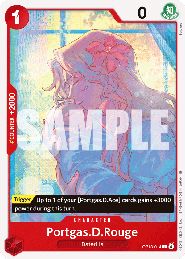Portgas D Rouge (Character) (OP13-014) (C)