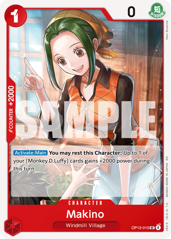 Makino (Character) (OP13-015) (UC)