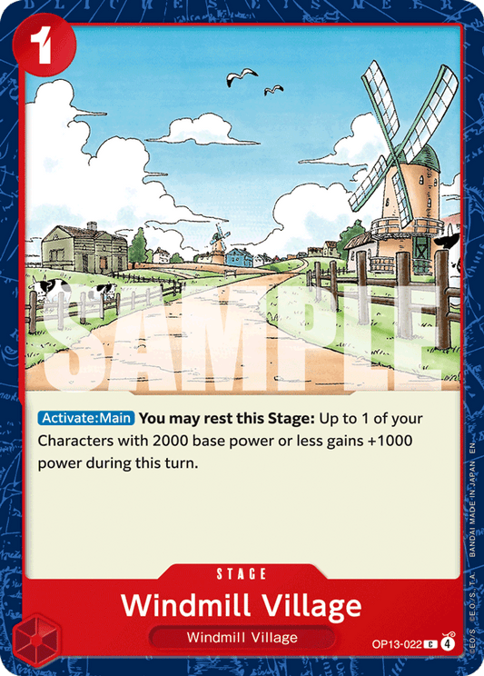 Windmill Village (Event) (OP13-022) (C)
