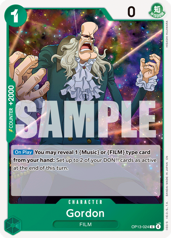Gordon (Character) (OP13-024) (C)