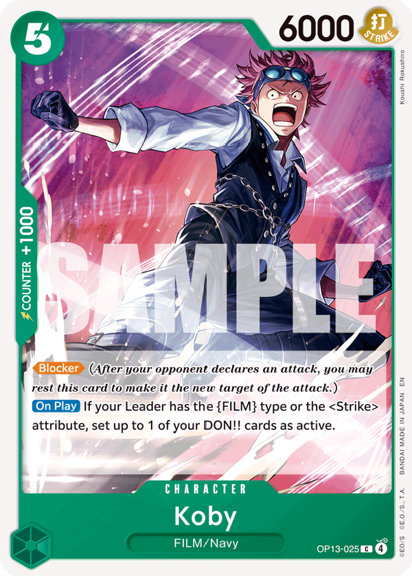 Koby (Character) (OP13-025) (C)