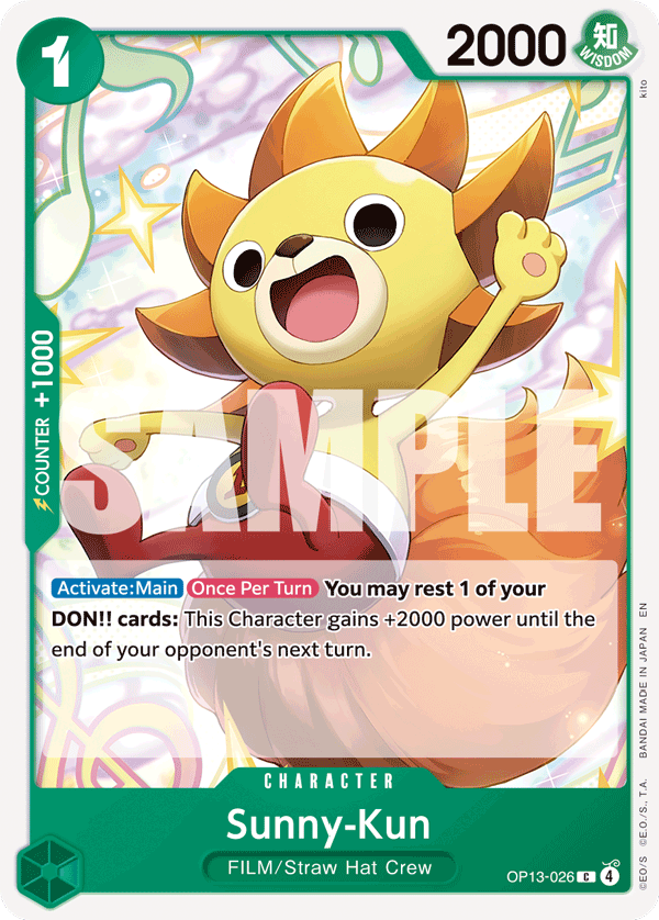 Sunny-Kun (Character) (OP13-026) (C)
