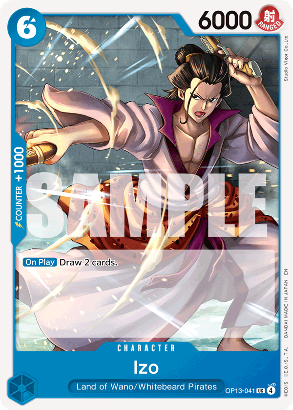 Izo (Character) (OP13-041) (UC)