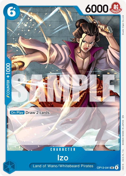 Izo (Character) (OP13-041) (UC)