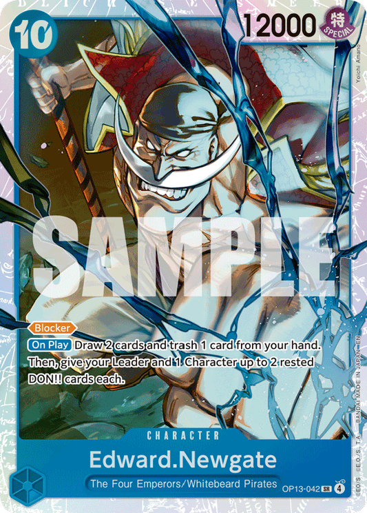 Edward Newgate (Character) (OP13-042) (SR)