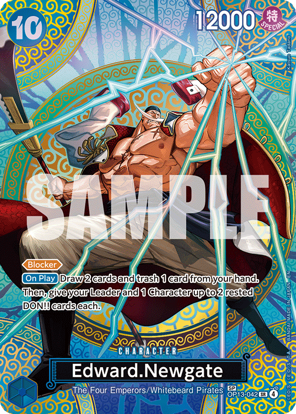Edward Newgate (Character (OP13-042) (SR) (OP15 Reprint) (SP)