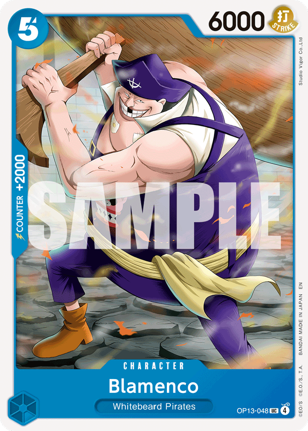 Blamenco (Character) (OP13-048) (UC)
