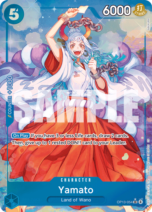 Yamato (Character) (OP13-054) (SR) (Alternate Art)