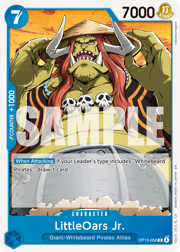 LittleOars Jr (Character) (OP13-056) (C)