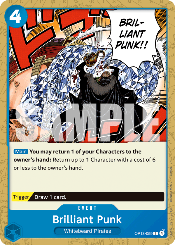 Brilliant Punk (Event) (OP13-059) (C)