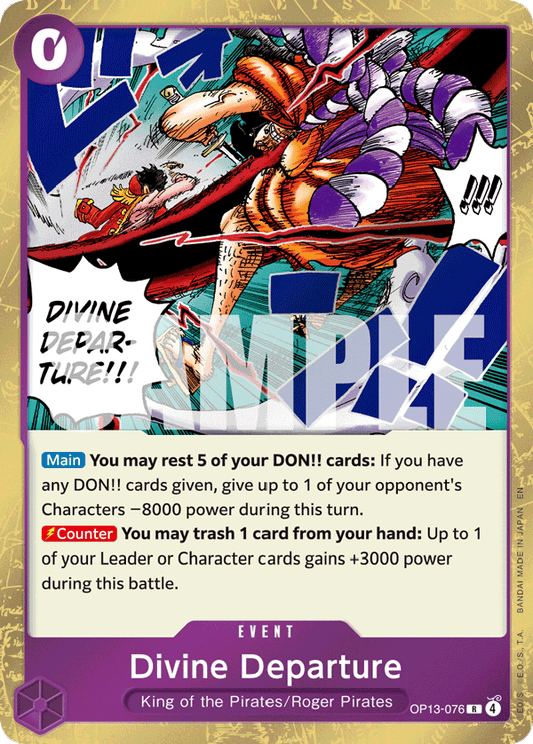 Divine Departure (Event) (OP13-076) (R)