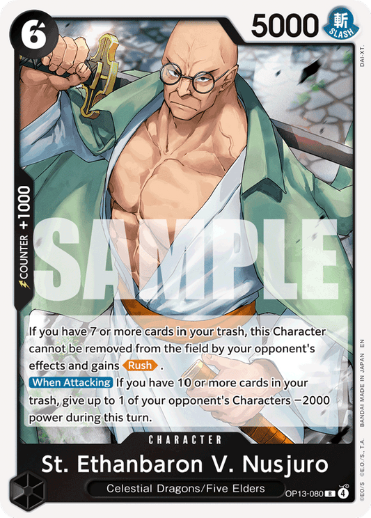 St Ethanbaron V Nusjuro (Character) (OP13-080) (R)