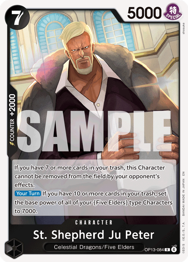 St Shepherd Ju Peter (Character) (OP13-084) (R)